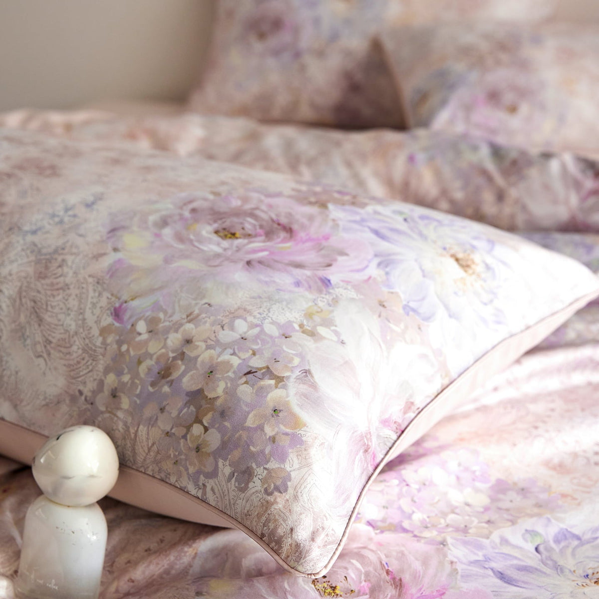 Evelisse Floral Egyptian Cotton Bedding Set