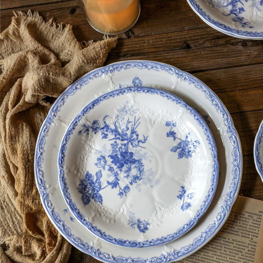 Delft Blue Bouquet Plate