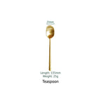 Gold Bar Cutlery