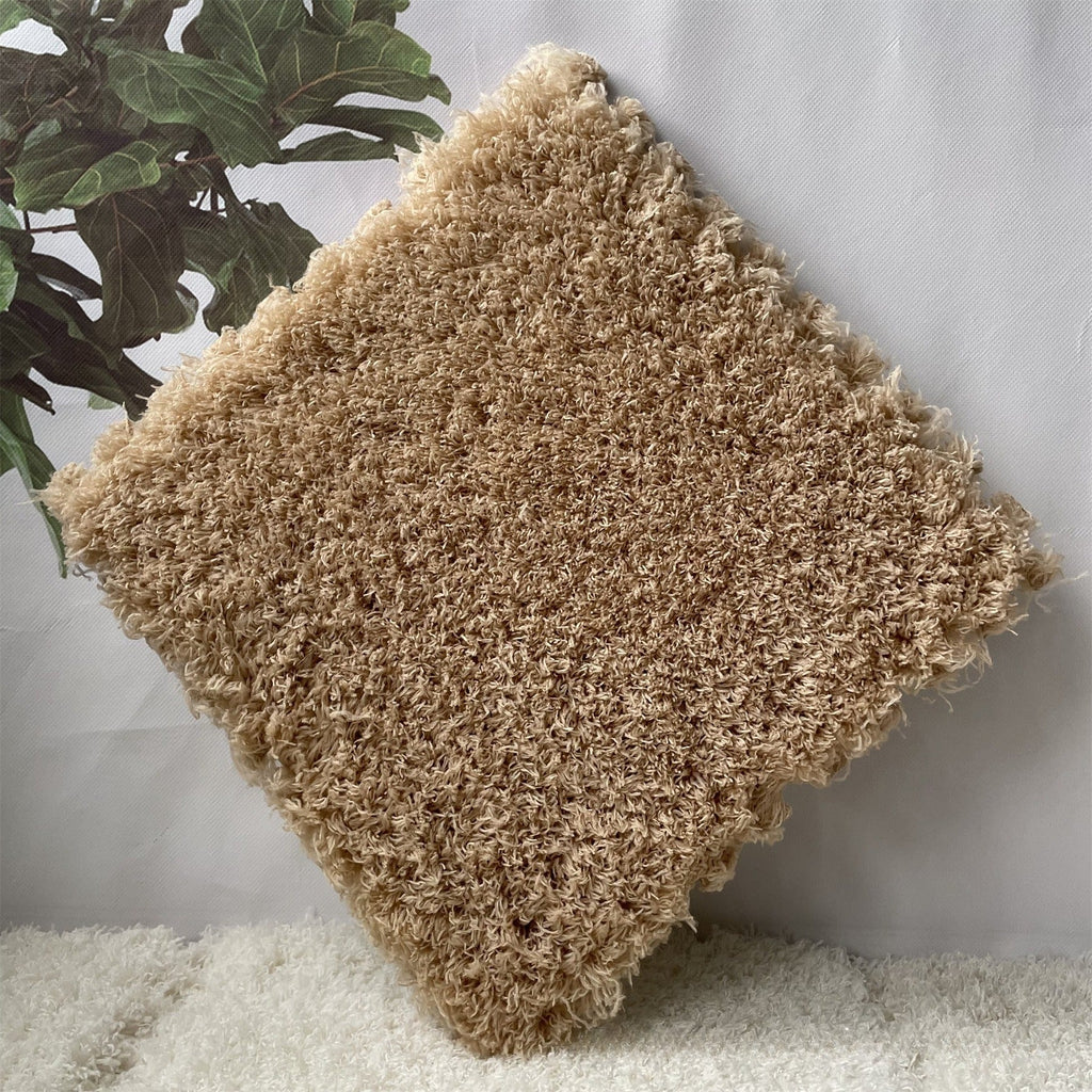 Fluffy Puzzle Tile Set - Warm Cocoa