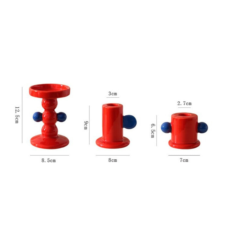 Bold Colour Candle Holder - Final Sale