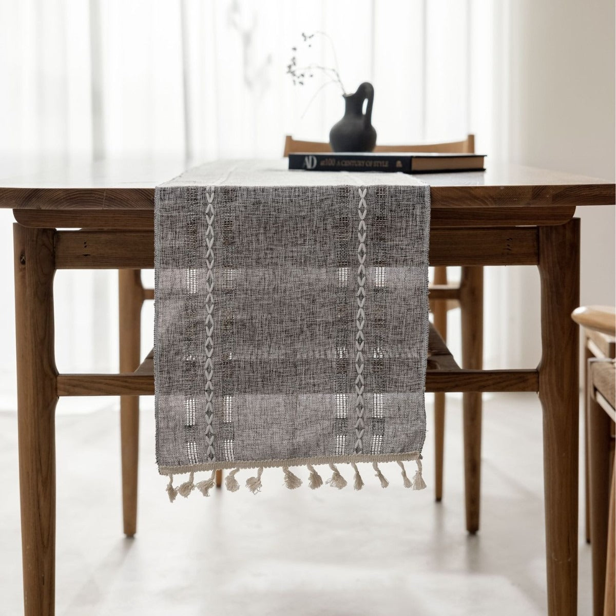 Rustic Openwork Table Runner