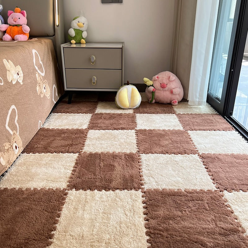Winter Puzzle Tile Set - Cappuccino