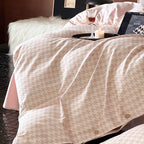 Lumina Houndstooth Bedding Set