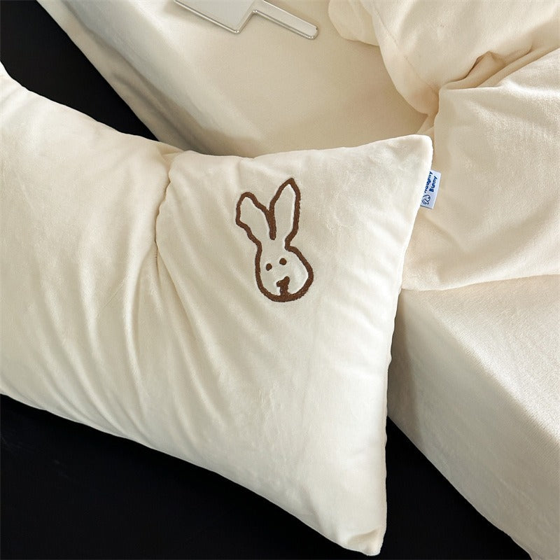 Warm Bunny Bedding Set