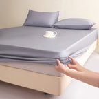 Water Colour Lyocell Fitted Sheet