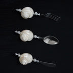 Moonlit White Conch Cutlery Collection