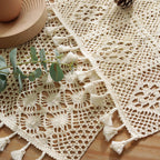 Crochet Chequered Plus Placemat Set