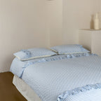 Mini Blue Checkerboard bedding Set