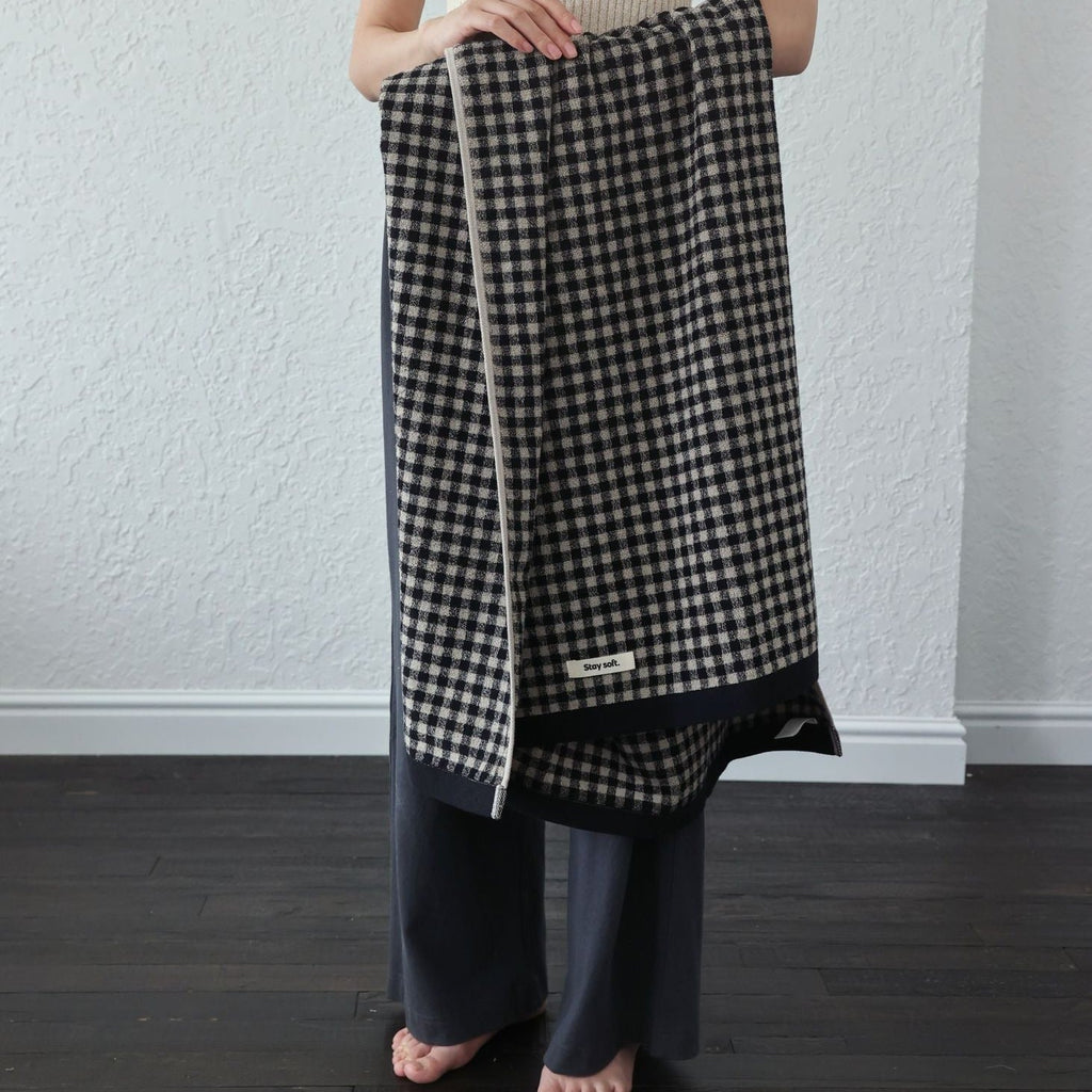 Minimalist Checkered Towel