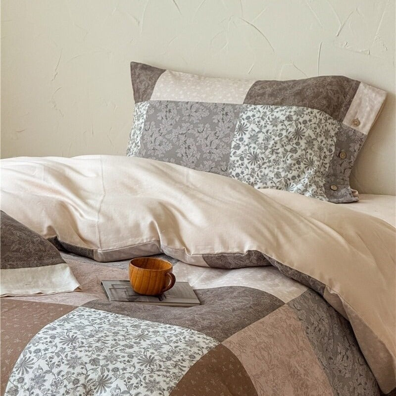 Vintage Patchwork Bedding Set