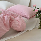 Blushing Rose Jersey Cotton Pillowcase