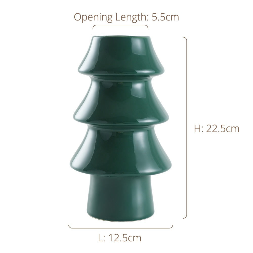 Christmas Tree Vase
