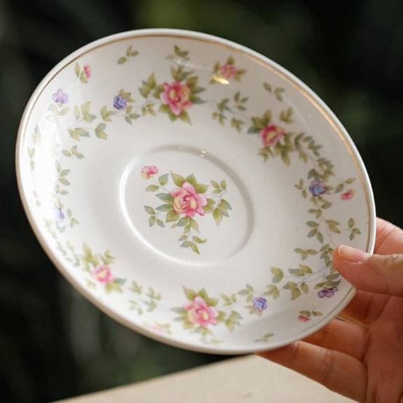 Light Yellow Petal Garden Teacup Set