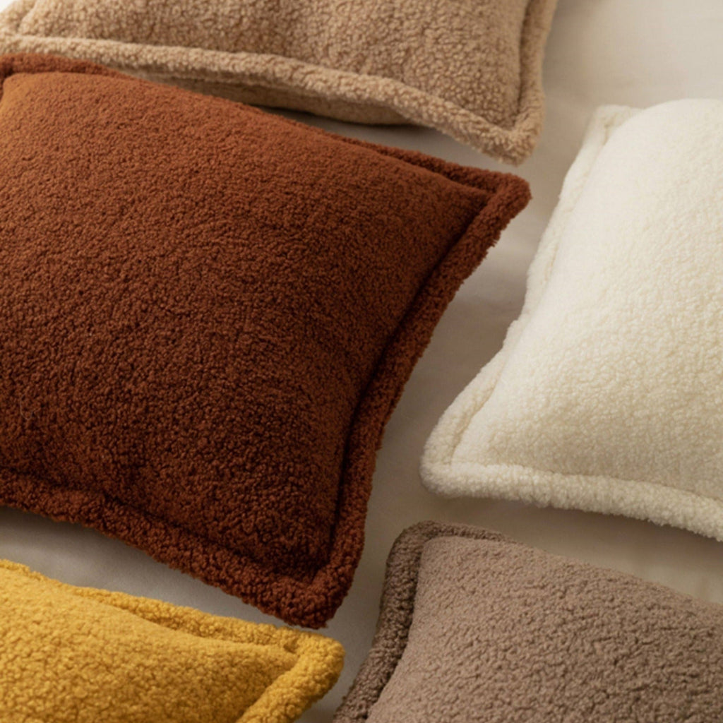 Warm Boucle Cushion