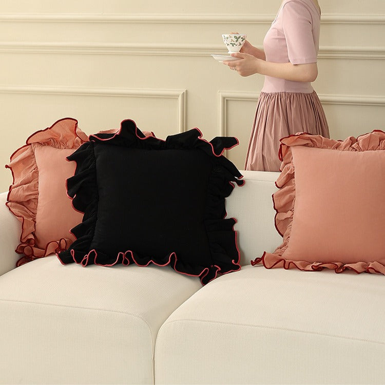Cozy Ruffle Cushion