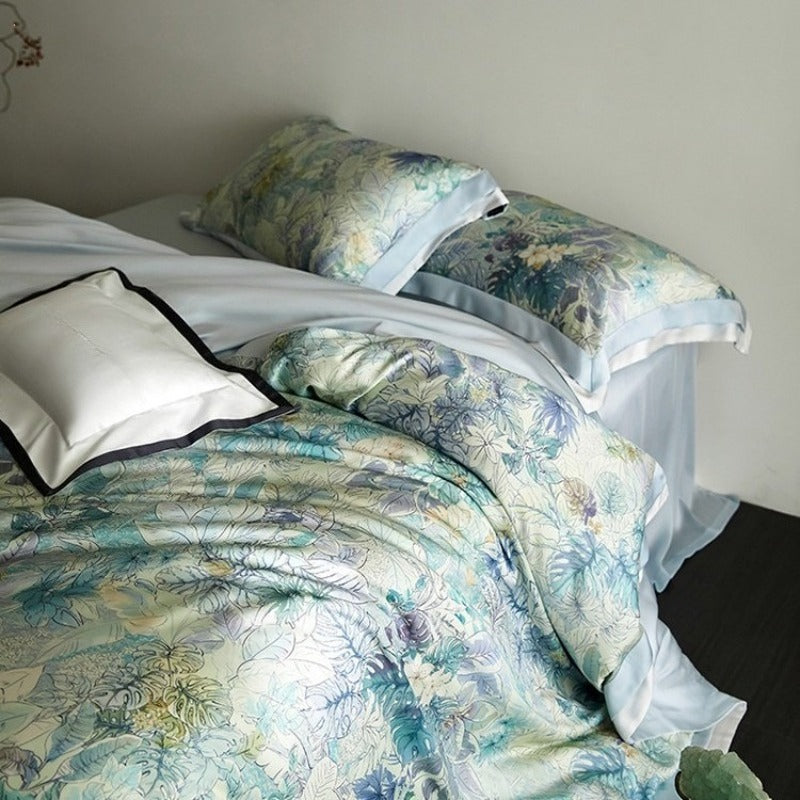 Oceanic Garden Lyocell Bedding Set