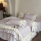 French Garden Frill Bedding Set