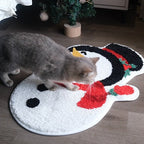 Happy Snowman Rug