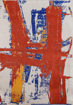 Cannes Dark Terra - Ecru Rug