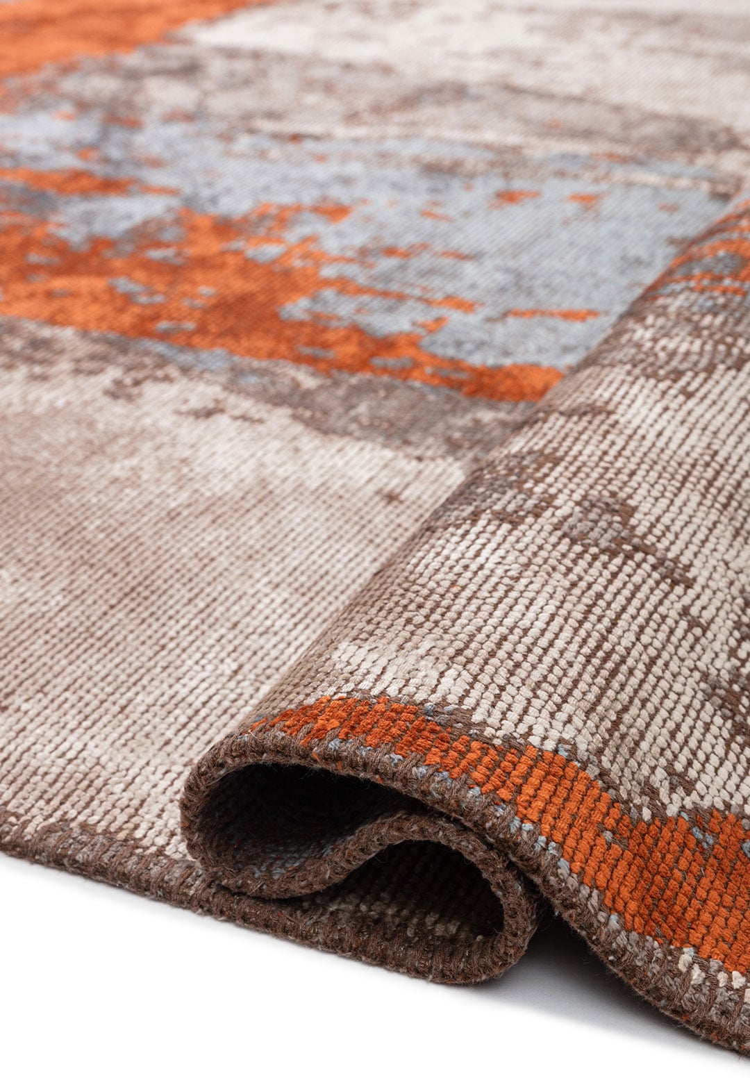 Cannes Rust - Bone Rug