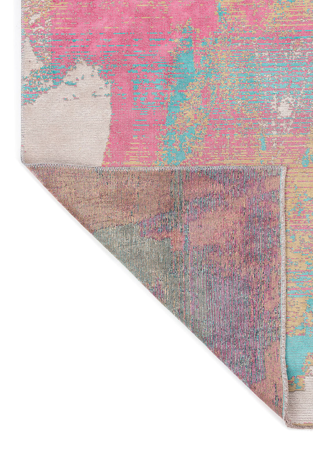 Nice Pink - Bone Rug