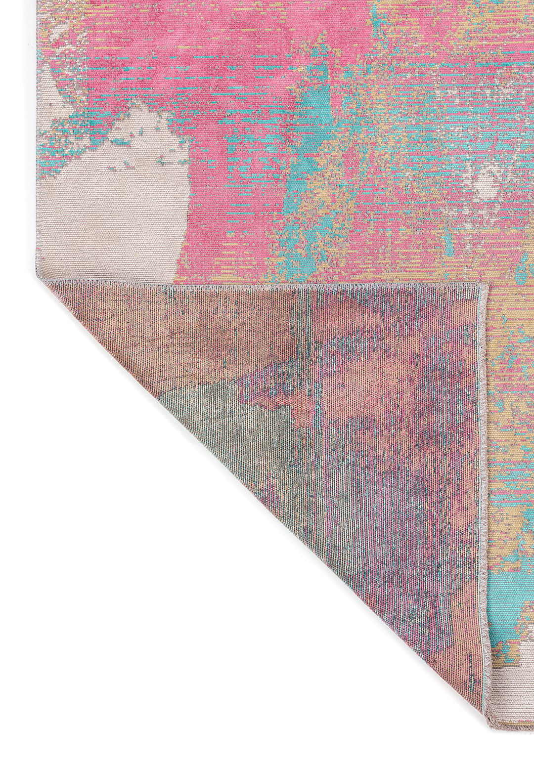 Nice Pink - Bone Rug