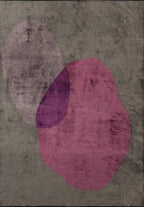 Marseille Pink - Grey Rug