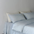 Ruffle Skirt Silky Bedding Set