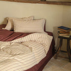 Cosy Farmhouse Stripe Bedding Set