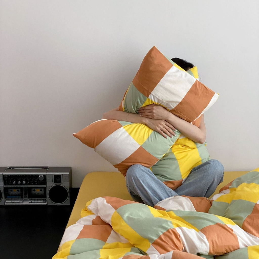 Funky Checkered Bedding Set