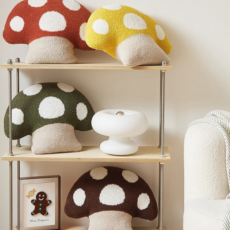 Dotty Mushroom Cushion