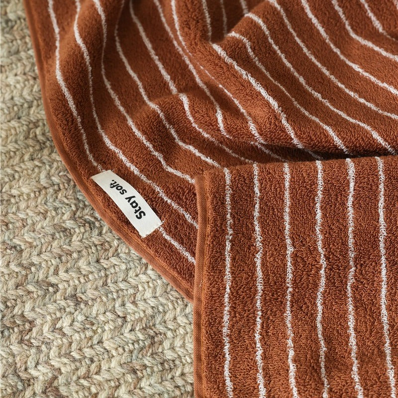 Sunny Hearth Stripe Towel