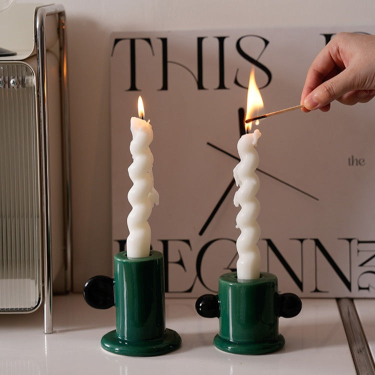 Bold Colour Candle Holder