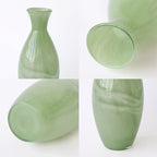 Green Zen Glass Vase