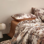 Savona Sunlit Canopy Botanical Egyptian Cotton Bedding Set