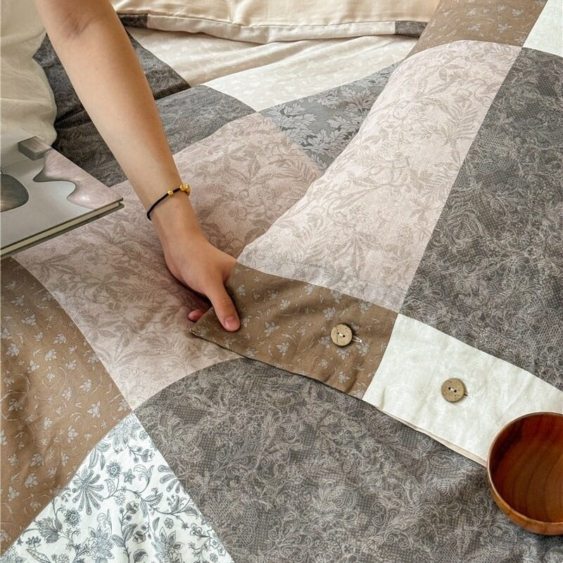 Vintage Patchwork Bedding Set