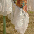 Orange Sunflower Art Table Cloth