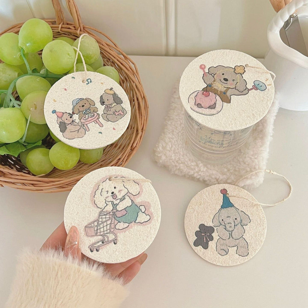 Puppy Party Dish Sponge Set
