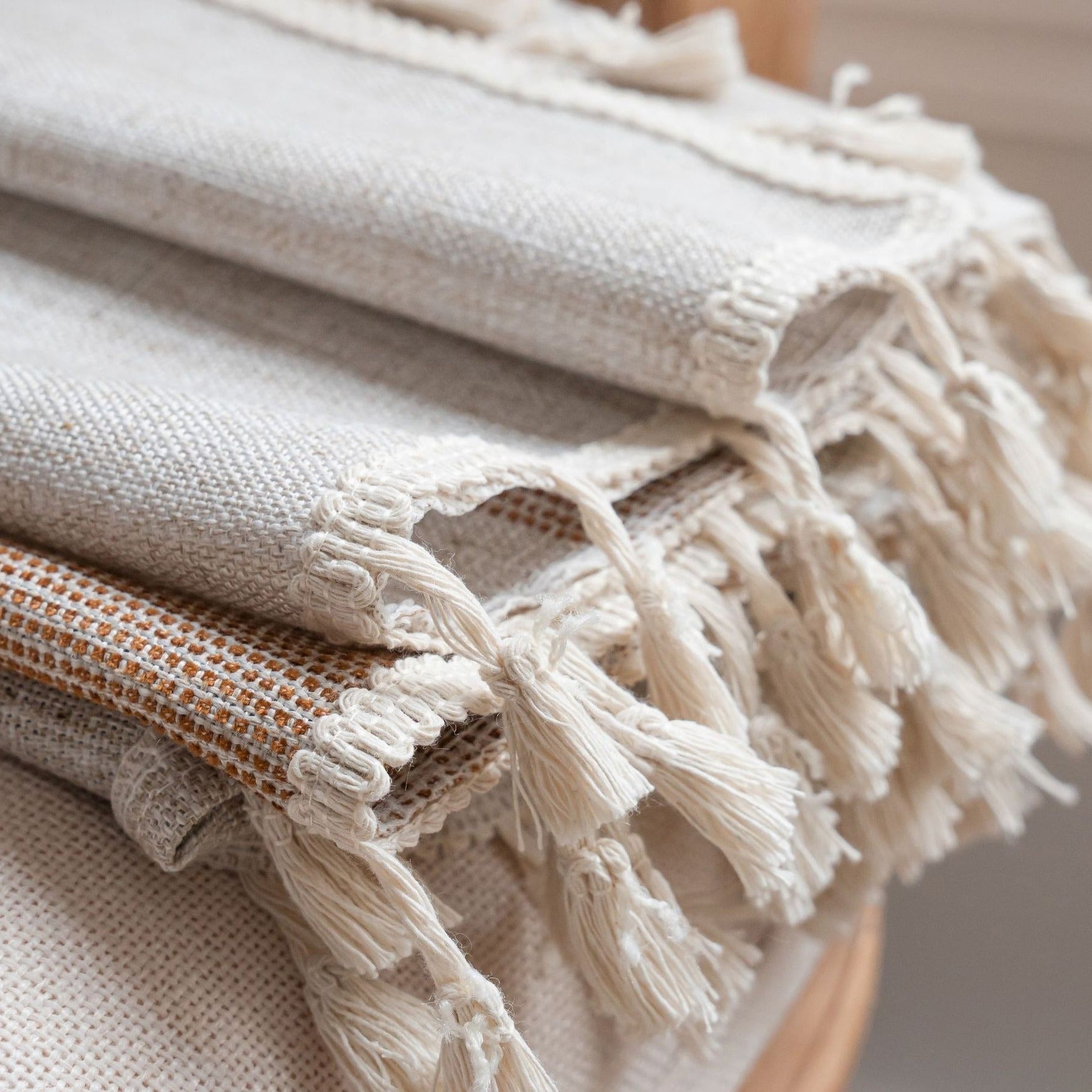 Farmhouse Tassel Curtain
