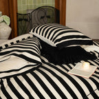 Warm Stripe Plus Bedding Set