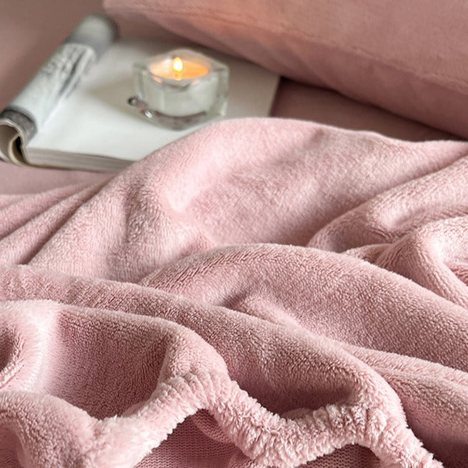Warm Winter Fleece Fitted Sheet