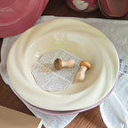 Floral Rose Plate Set