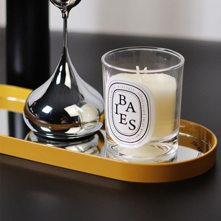 Oval Mirror Tray