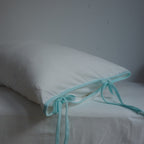 Soft Tie Jersey Cotton Pillowcase Set