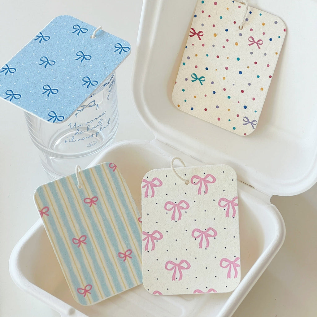 Ribbon Cutie Dish Sponge Set