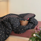 Midnight Bloom Cloud Bedding Set