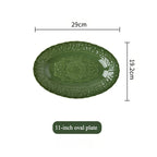 Green Garden Dinnerware