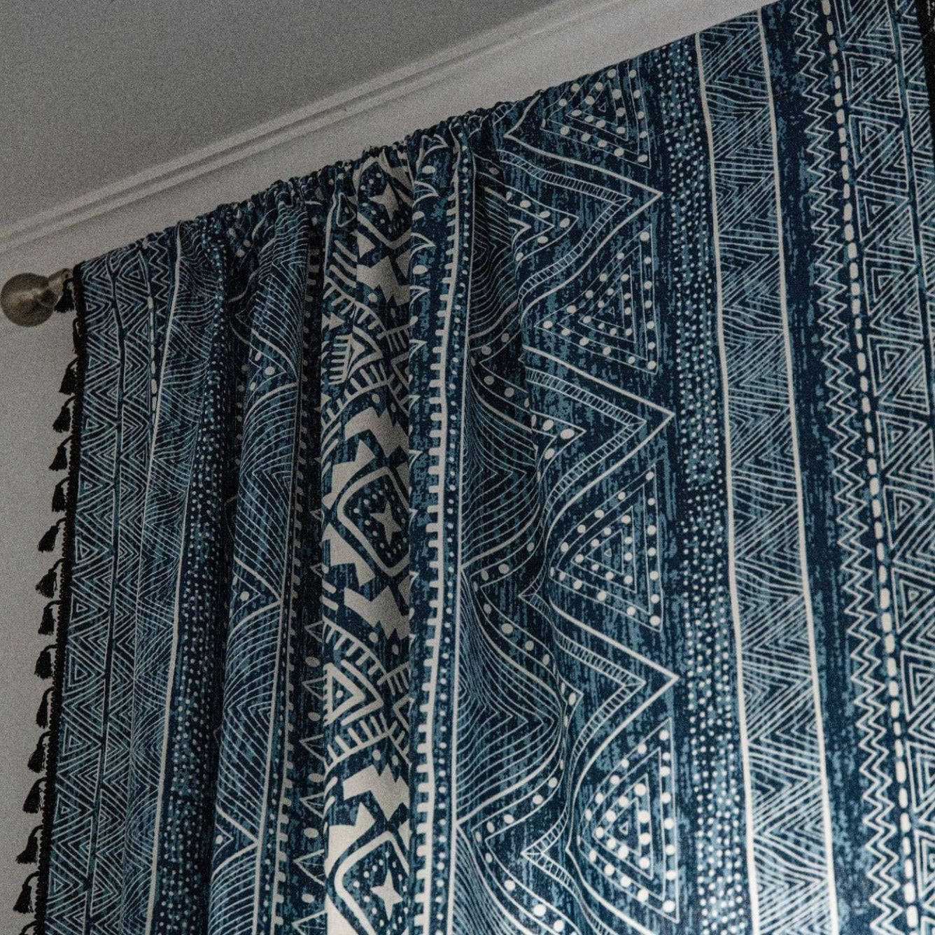 Ocean Tribe Tassel Curtain