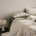 Sylvara Botanical Egyptian Cotton Bedding Set